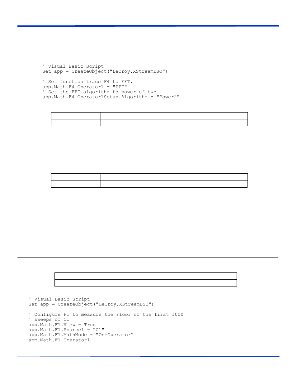 Chapter four, Floor | Teledyne LeCroy WaveExpert series Automation Manual User Manual | Page 210 / 285