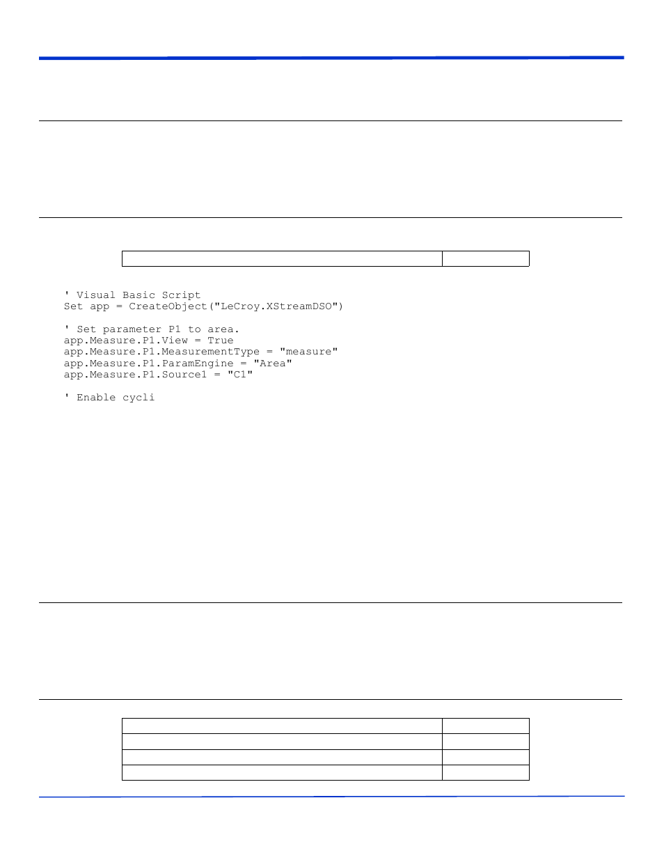 Chapter four, Amplitude, Area | Base, Deltatimeatlevel | Teledyne LeCroy WaveExpert series Automation Manual User Manual | Page 221 / 285