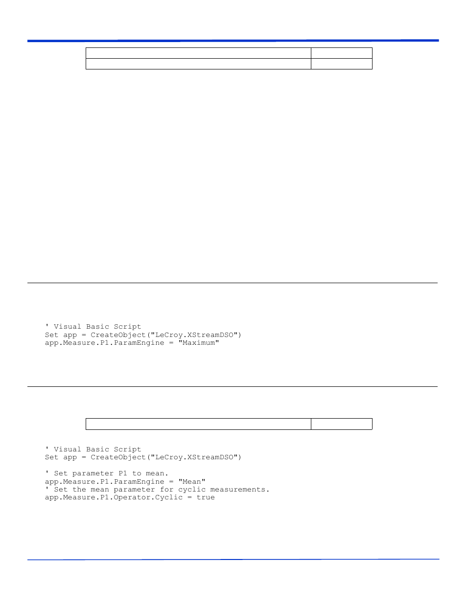 Chapter four, Maximum, Mean | Teledyne LeCroy WaveExpert series Automation Manual User Manual | Page 237 / 285