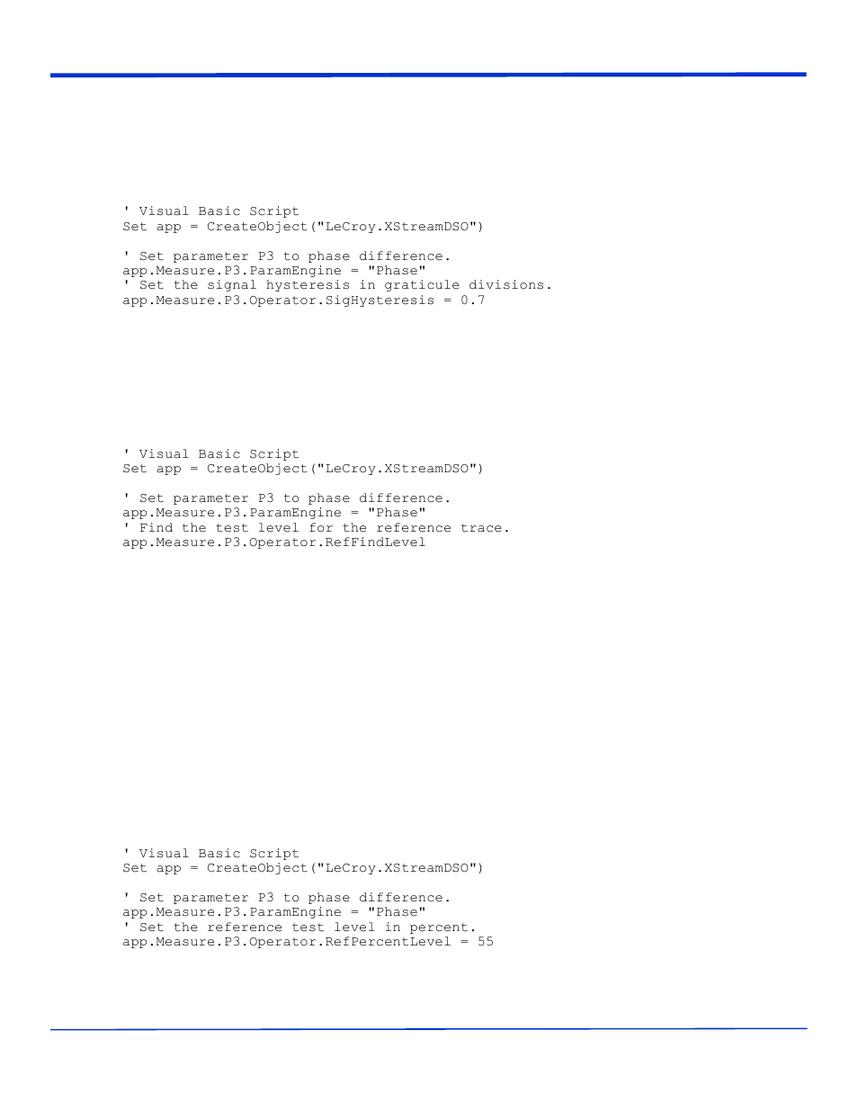 Chapter four | Teledyne LeCroy WaveExpert series Automation Manual User Manual | Page 243 / 285