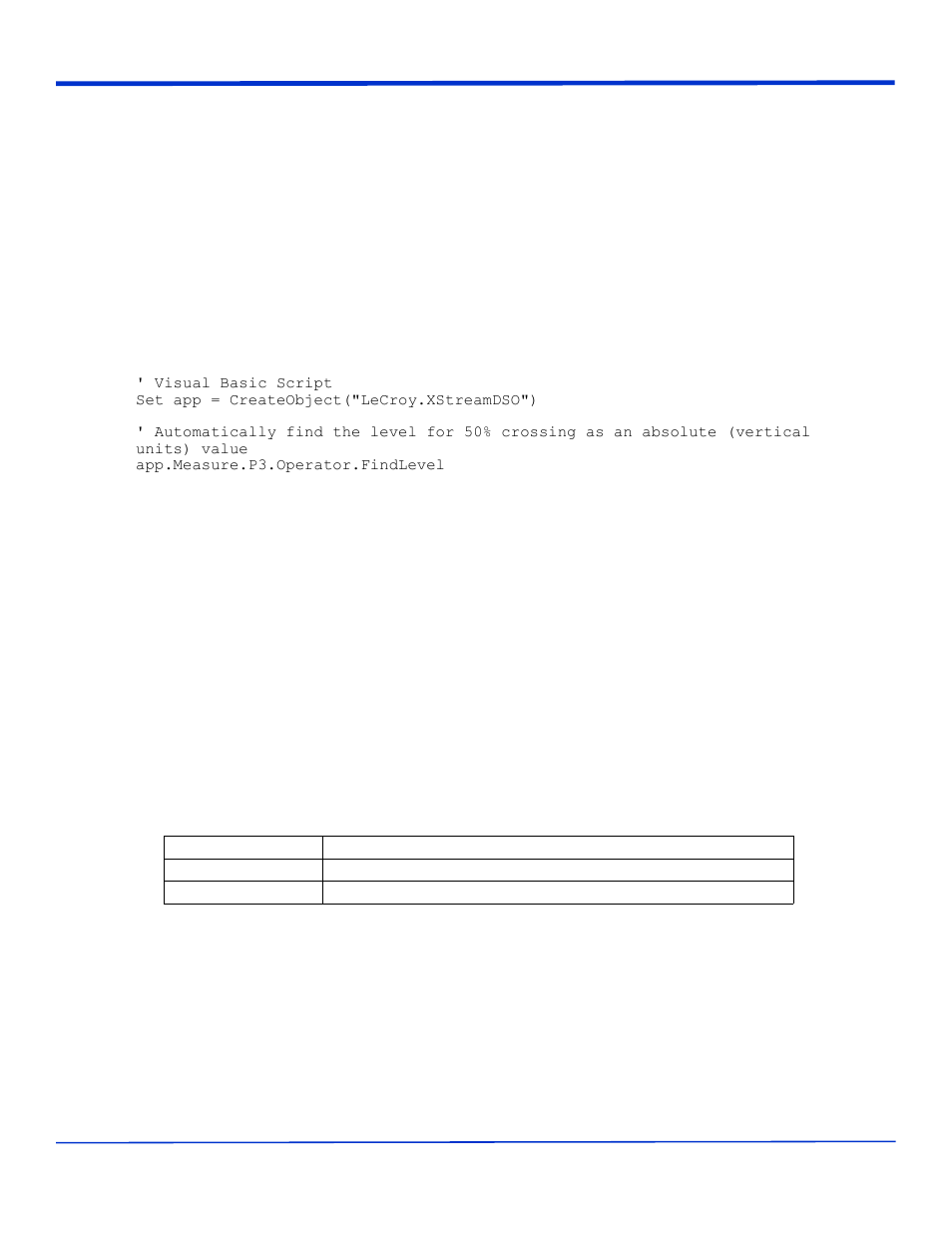 Chapter four | Teledyne LeCroy WaveExpert series Automation Manual User Manual | Page 251 / 285