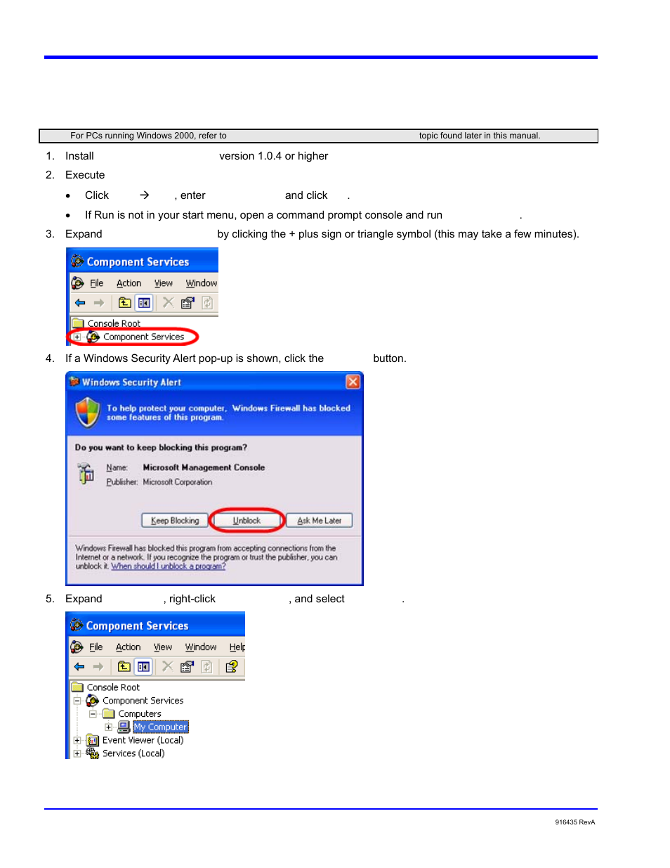 Prepare the pc – case 1: windows xp or vista | Teledyne LeCroy WaveExpert series Automation Manual User Manual | Page 260 / 285