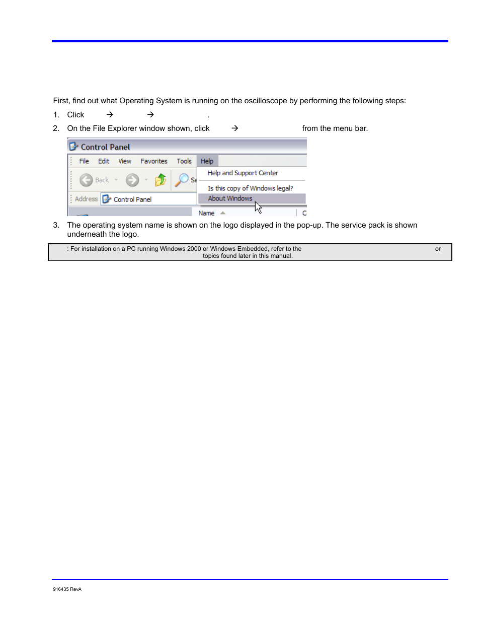 B) prepare the oscilloscope | Teledyne LeCroy WaveExpert series Automation Manual User Manual | Page 263 / 285