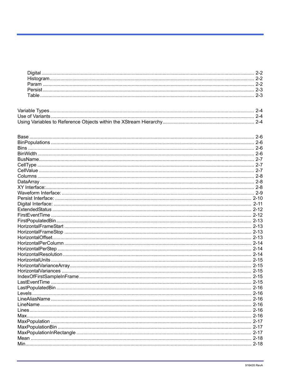 03_xstreamautomation_toc_ch2_aboutresults, Chapter 2: about results | Teledyne LeCroy WaveExpert series Automation Manual User Manual | Page 4 / 285