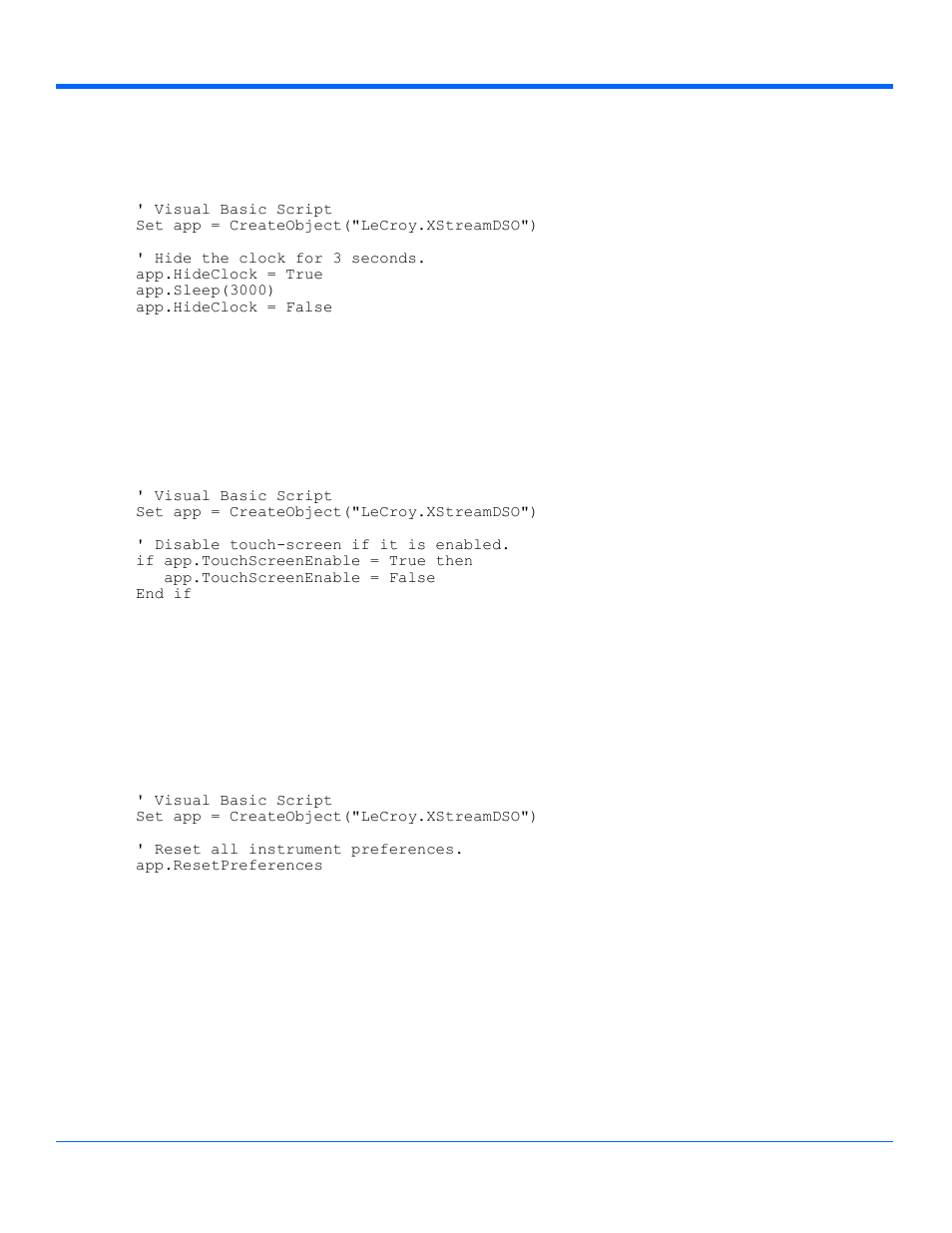 Chapter three | Teledyne LeCroy WaveExpert series Automation Manual User Manual | Page 72 / 285