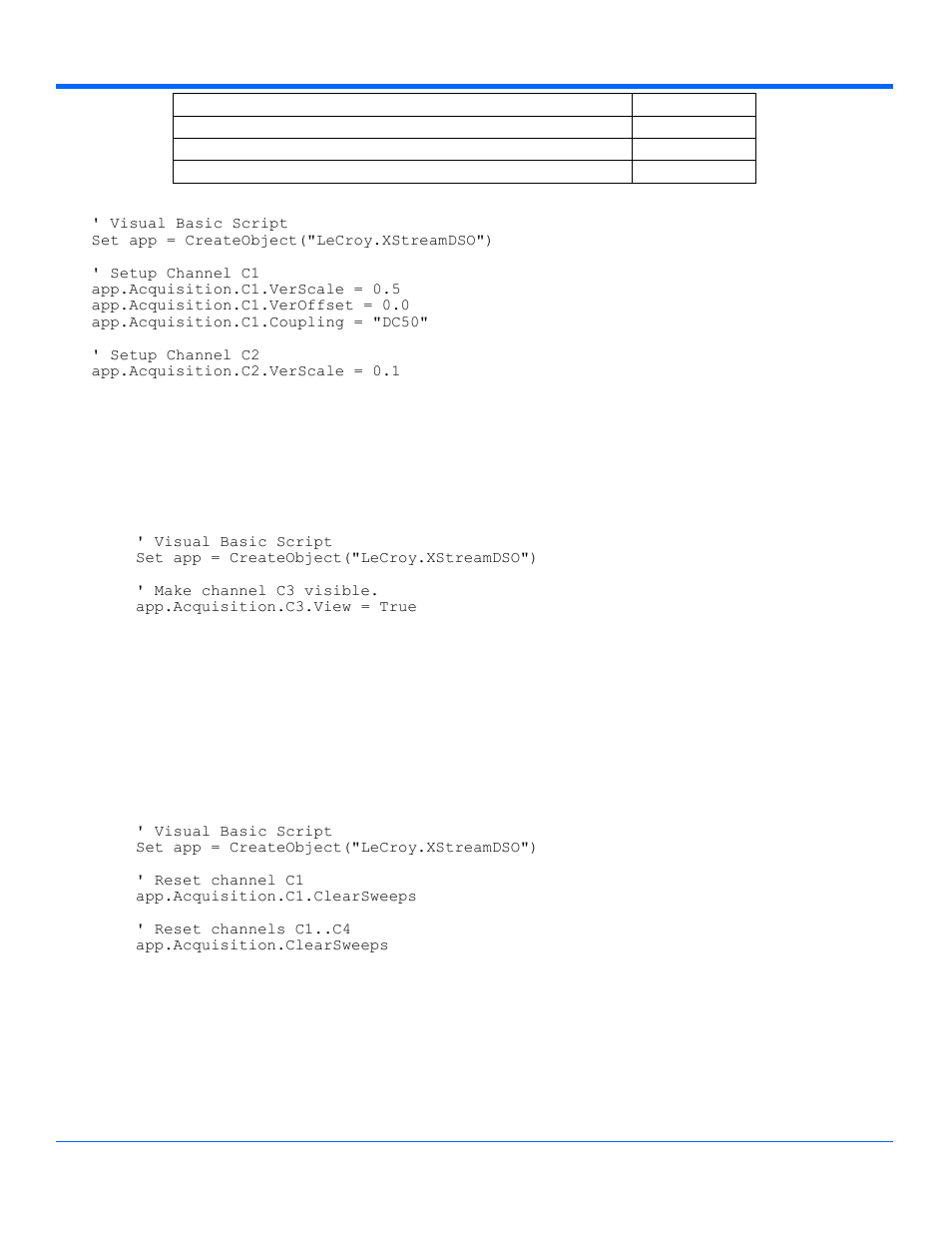 Chapter three | Teledyne LeCroy WaveExpert series Automation Manual User Manual | Page 79 / 285