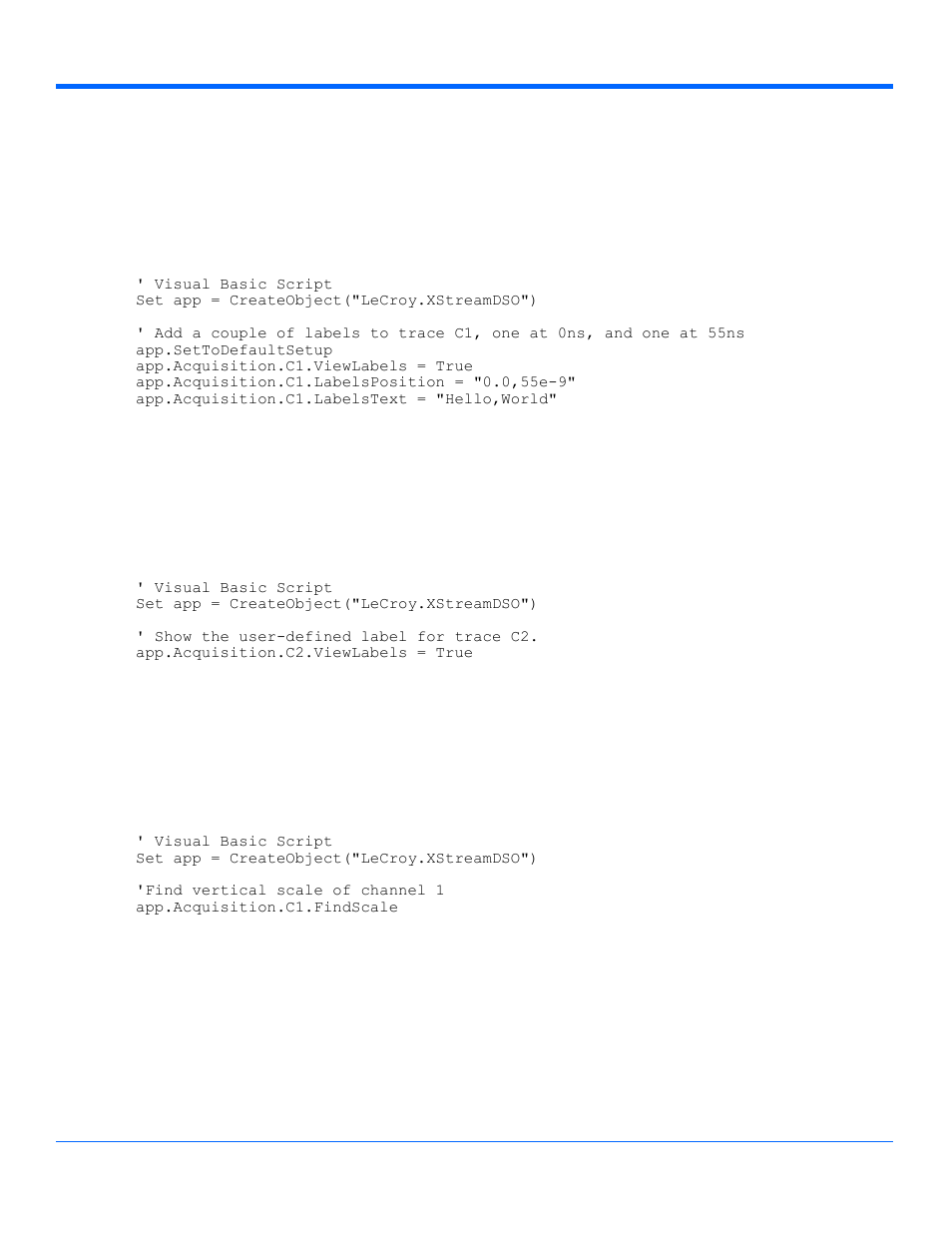 Chapter three | Teledyne LeCroy WaveExpert series Automation Manual User Manual | Page 82 / 285