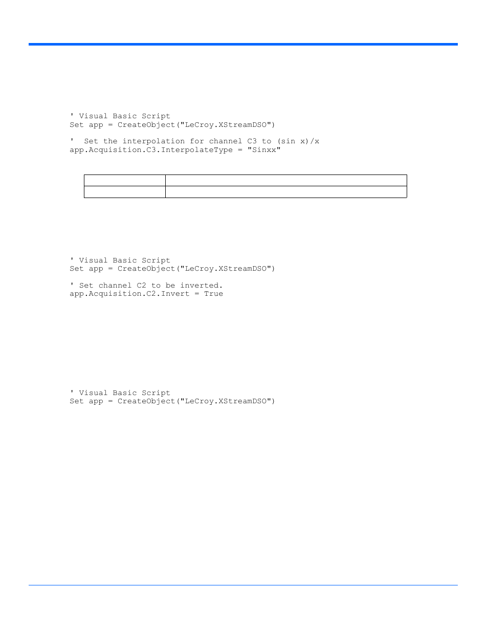 Chapter three | Teledyne LeCroy WaveExpert series Automation Manual User Manual | Page 85 / 285