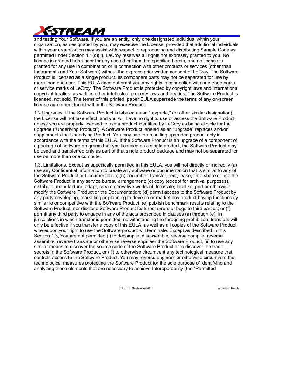 Teledyne LeCroy WaveExpert 9000_NRO9000_SDA100G Getting Started Manual User Manual | Page 16 / 50