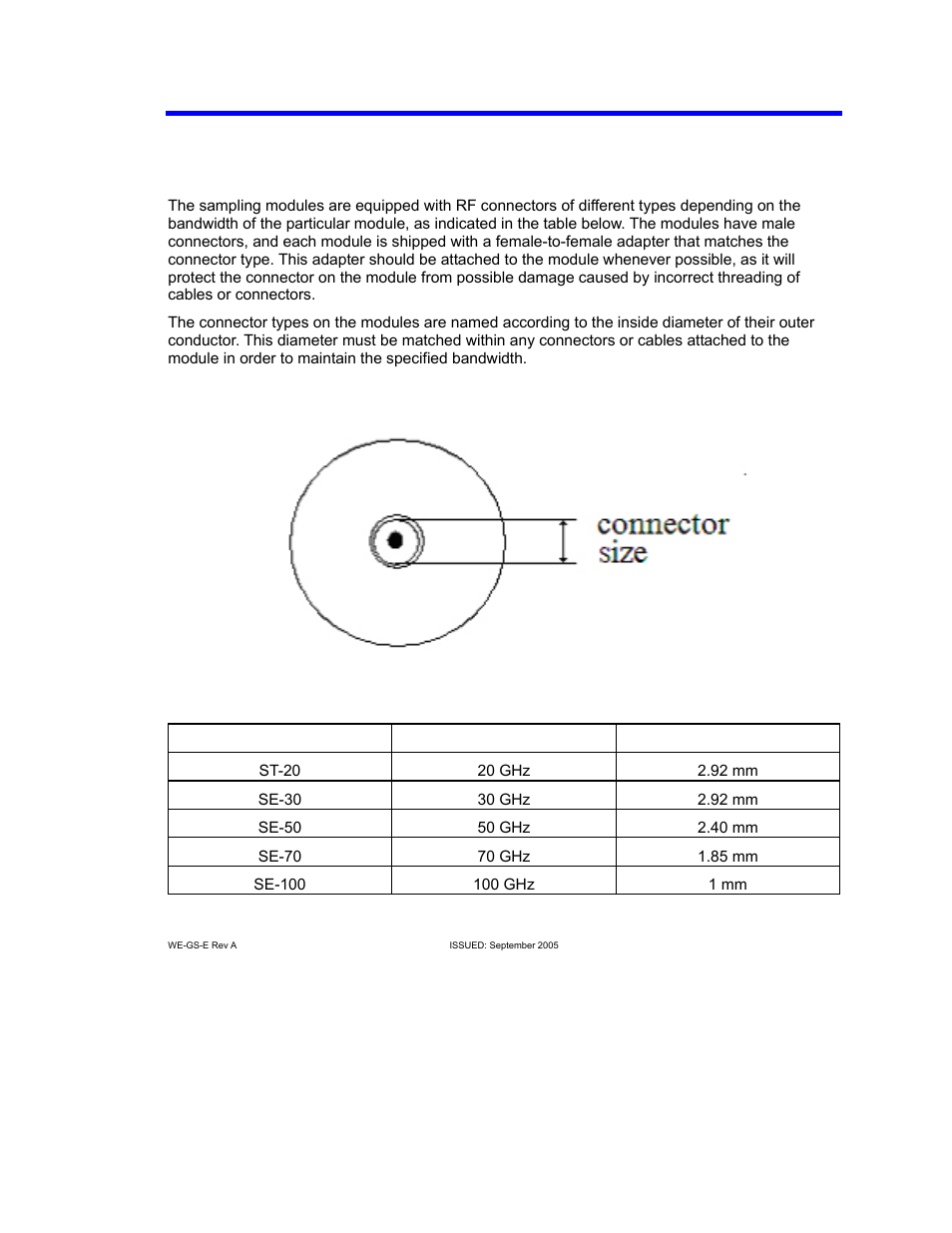 Connecting to a signal, Electrical modules, Waveexpert getting started guide | Teledyne LeCroy WaveExpert 9000_NRO9000_SDA100G Getting Started Manual User Manual | Page 31 / 50