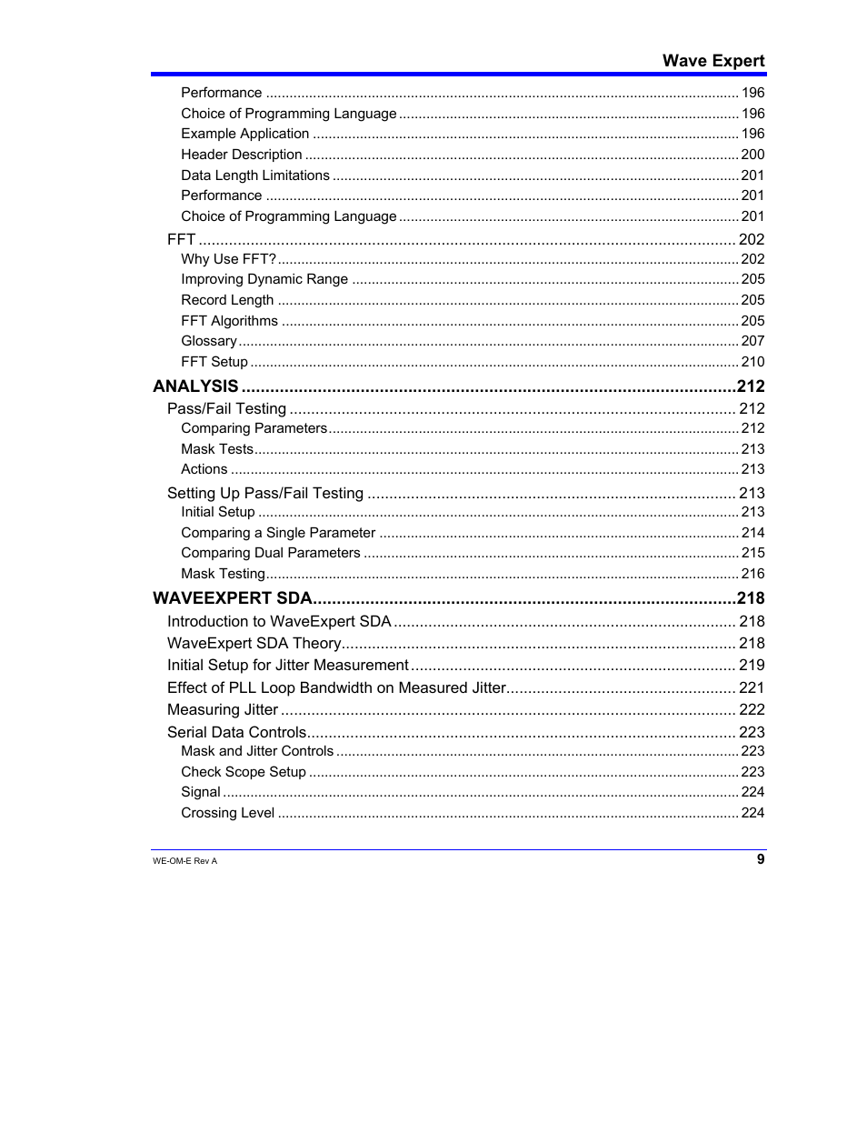 Teledyne LeCroy WaveExpert 100H Operators Manual User Manual | Page 11 / 348