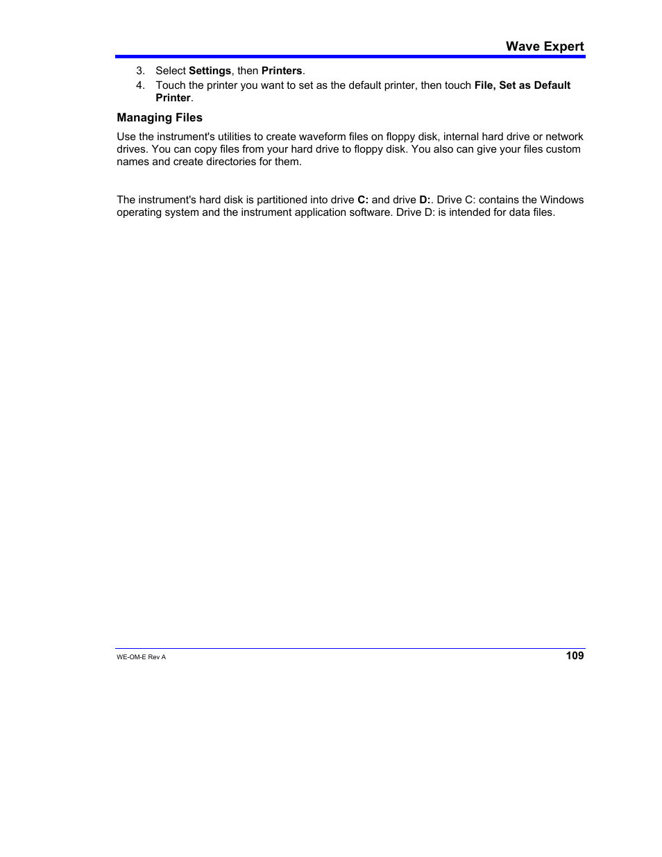 Teledyne LeCroy WaveExpert 100H Operators Manual User Manual | Page 111 / 348