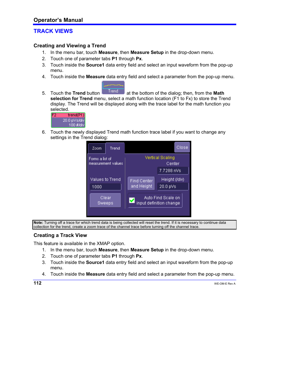 Teledyne LeCroy WaveExpert 100H Operators Manual User Manual | Page 114 / 348