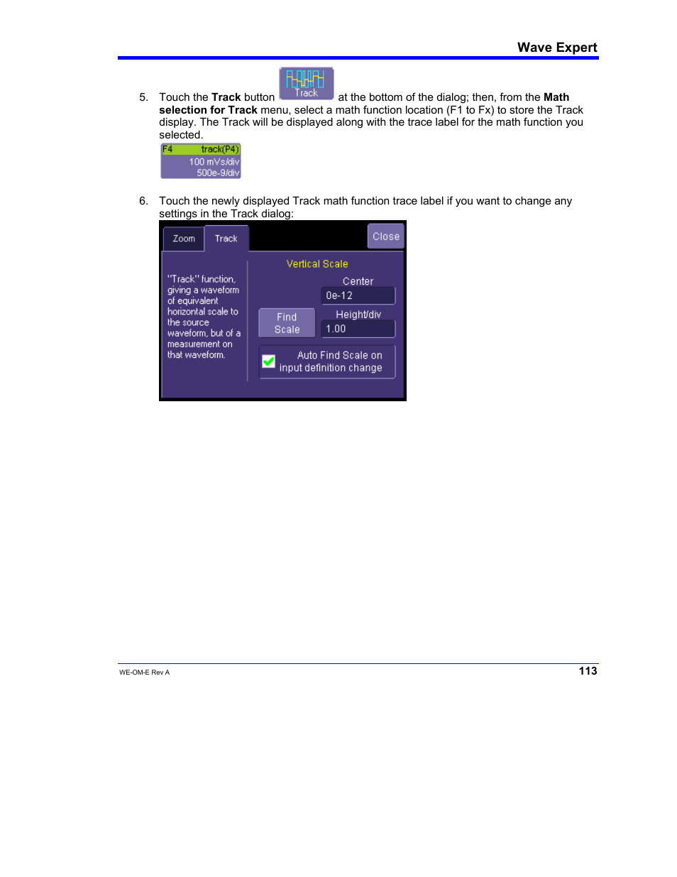 Teledyne LeCroy WaveExpert 100H Operators Manual User Manual | Page 115 / 348