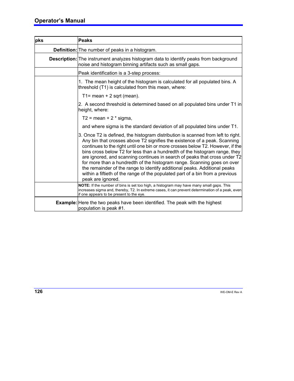 Operator’s manual | Teledyne LeCroy WaveExpert 100H Operators Manual User Manual | Page 128 / 348