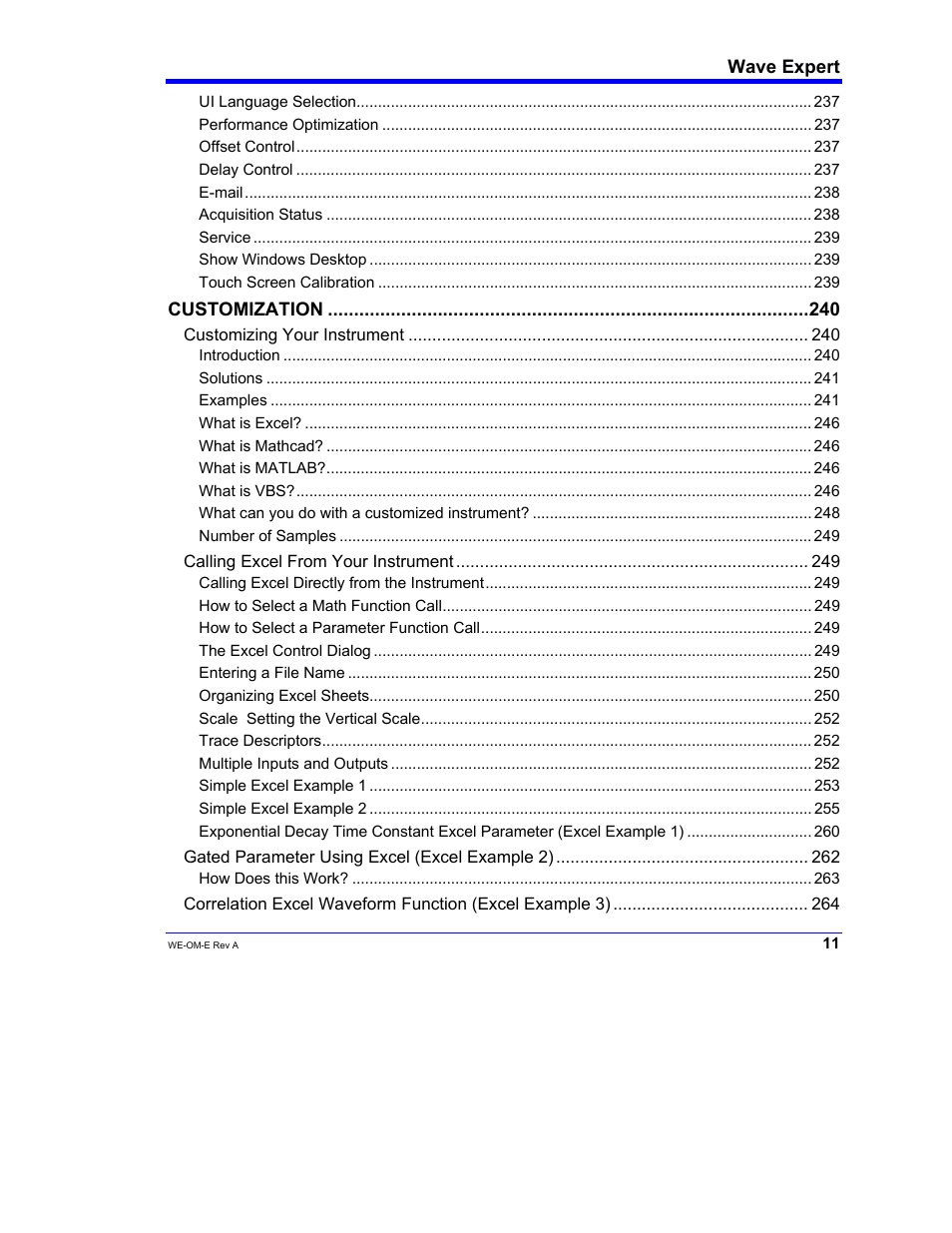 Teledyne LeCroy WaveExpert 100H Operators Manual User Manual | Page 13 / 348