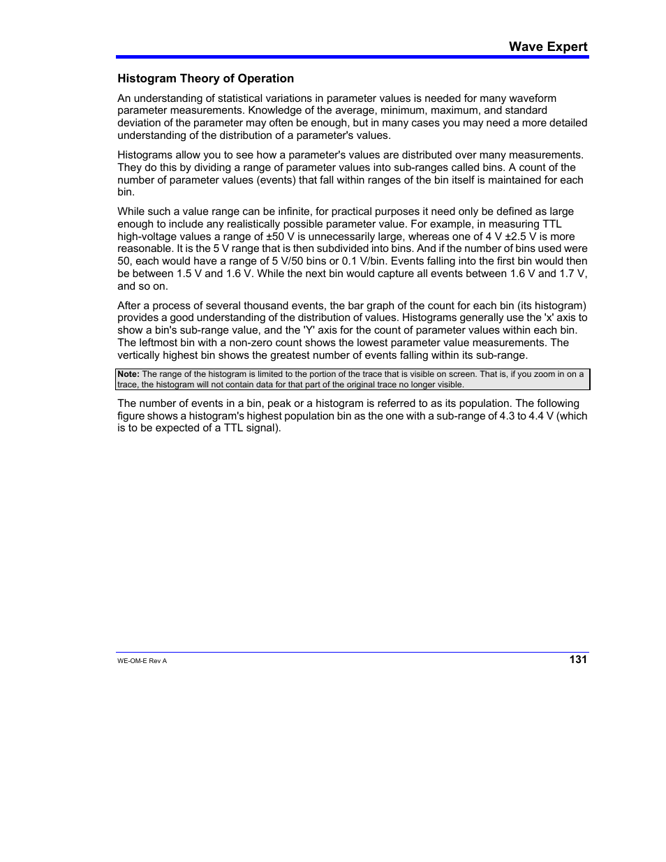 Teledyne LeCroy WaveExpert 100H Operators Manual User Manual | Page 133 / 348