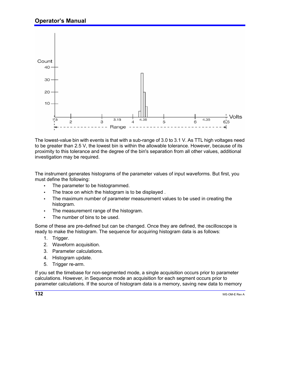 Operator’s manual | Teledyne LeCroy WaveExpert 100H Operators Manual User Manual | Page 134 / 348