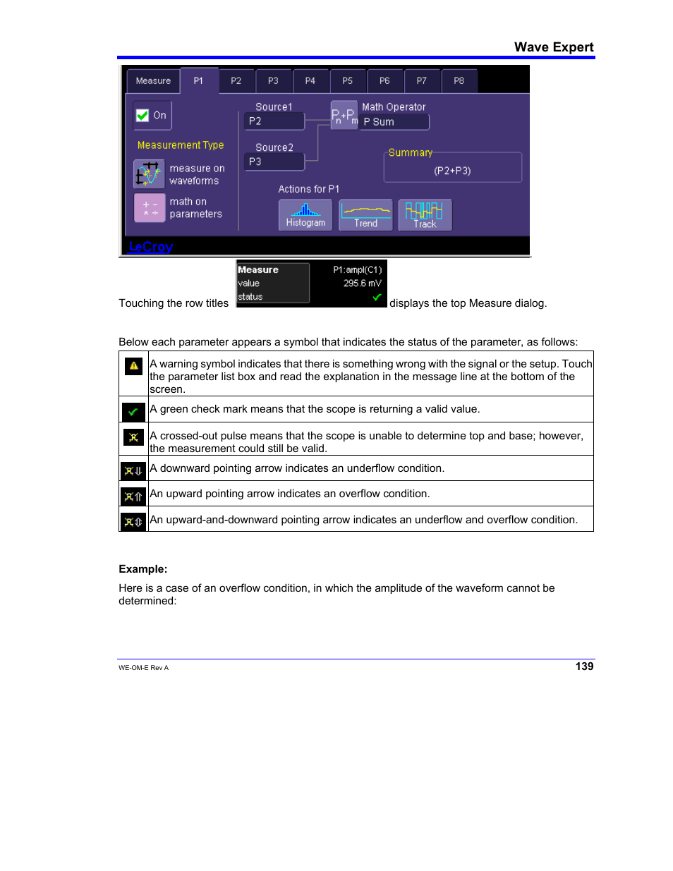 Teledyne LeCroy WaveExpert 100H Operators Manual User Manual | Page 141 / 348