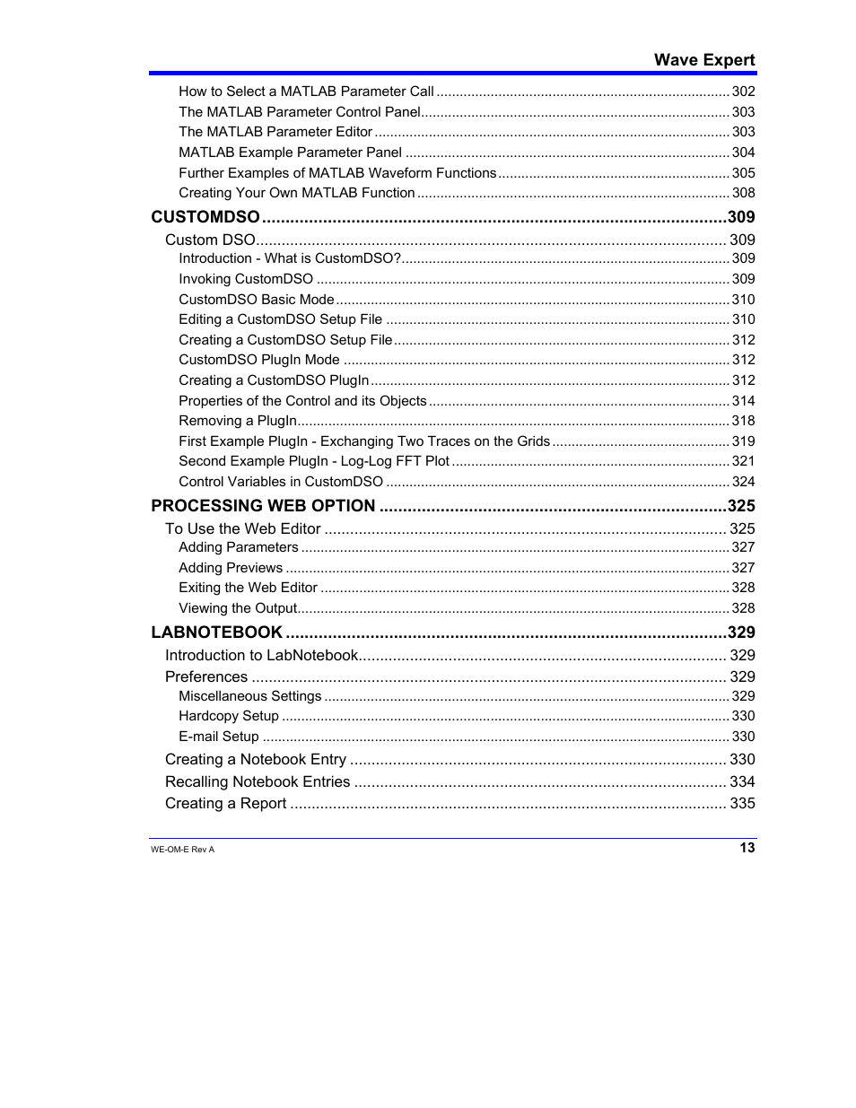 Teledyne LeCroy WaveExpert 100H Operators Manual User Manual | Page 15 / 348