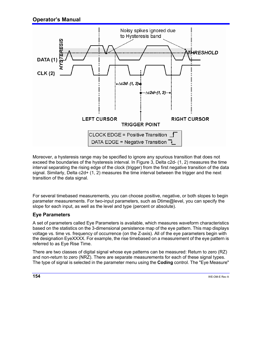 Operator’s manual | Teledyne LeCroy WaveExpert 100H Operators Manual User Manual | Page 156 / 348