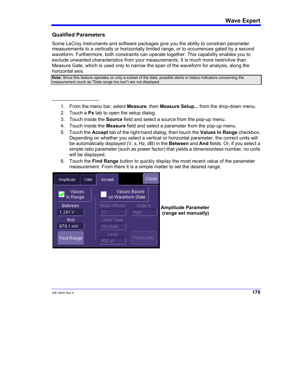 Teledyne LeCroy WaveExpert 100H Operators Manual User Manual | Page 181 / 348