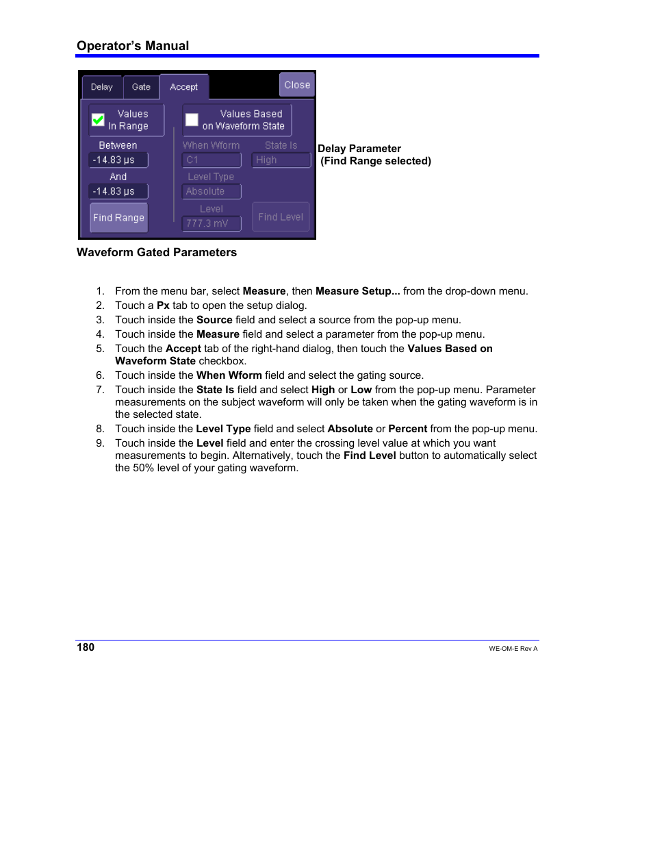 Teledyne LeCroy WaveExpert 100H Operators Manual User Manual | Page 182 / 348