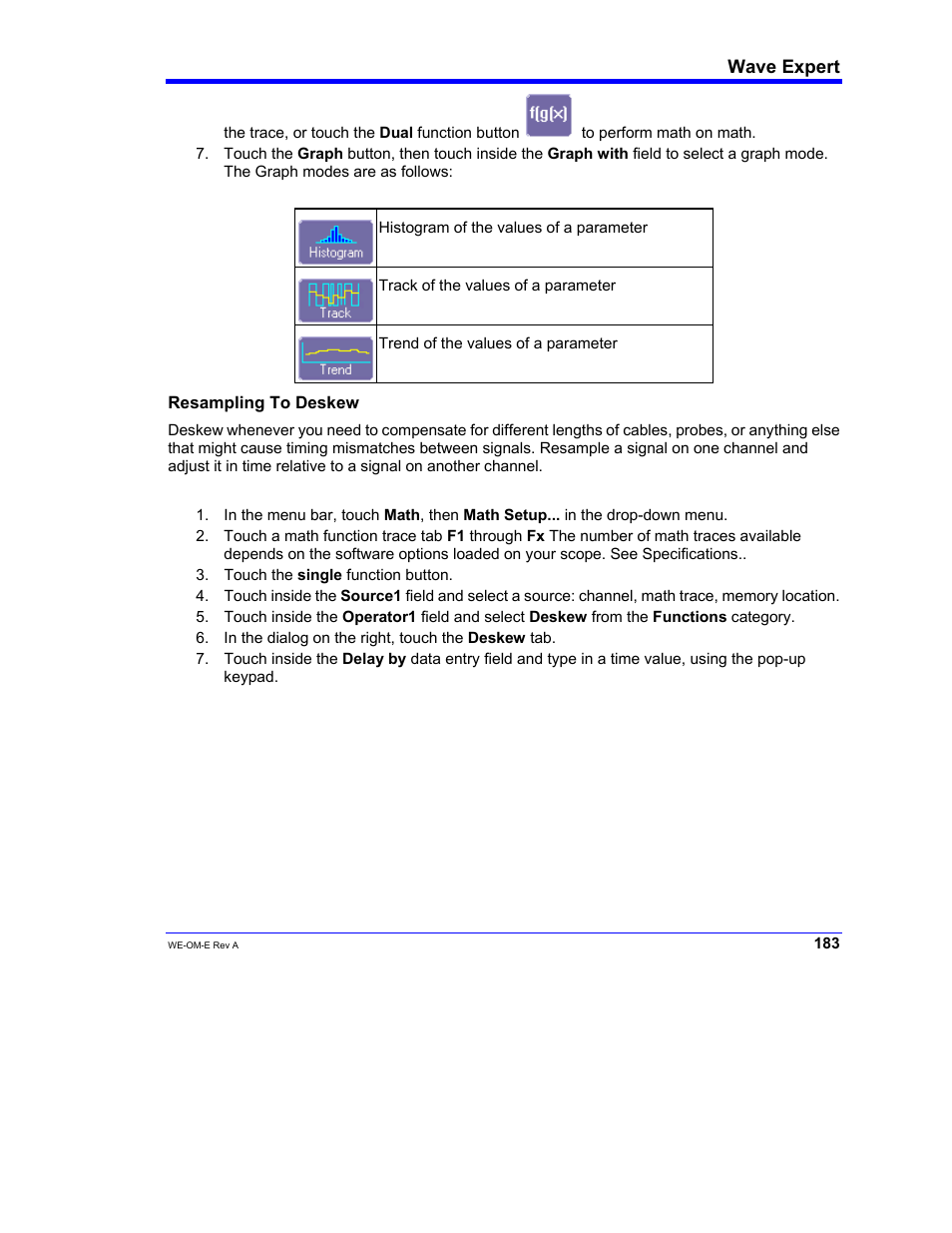 Teledyne LeCroy WaveExpert 100H Operators Manual User Manual | Page 185 / 348