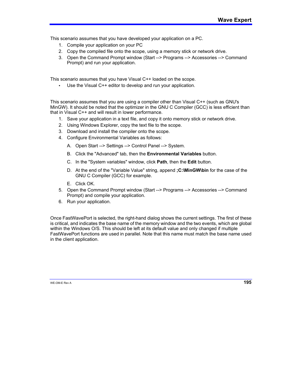 Teledyne LeCroy WaveExpert 100H Operators Manual User Manual | Page 197 / 348