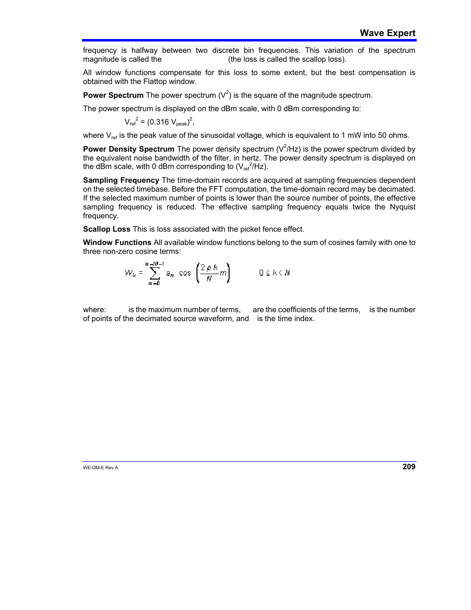 Wave expert | Teledyne LeCroy WaveExpert 100H Operators Manual User Manual | Page 211 / 348