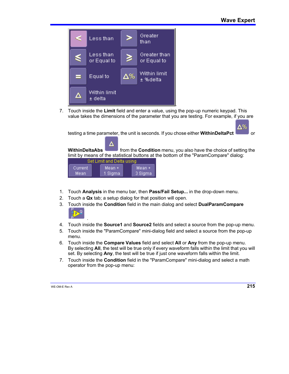 Teledyne LeCroy WaveExpert 100H Operators Manual User Manual | Page 217 / 348