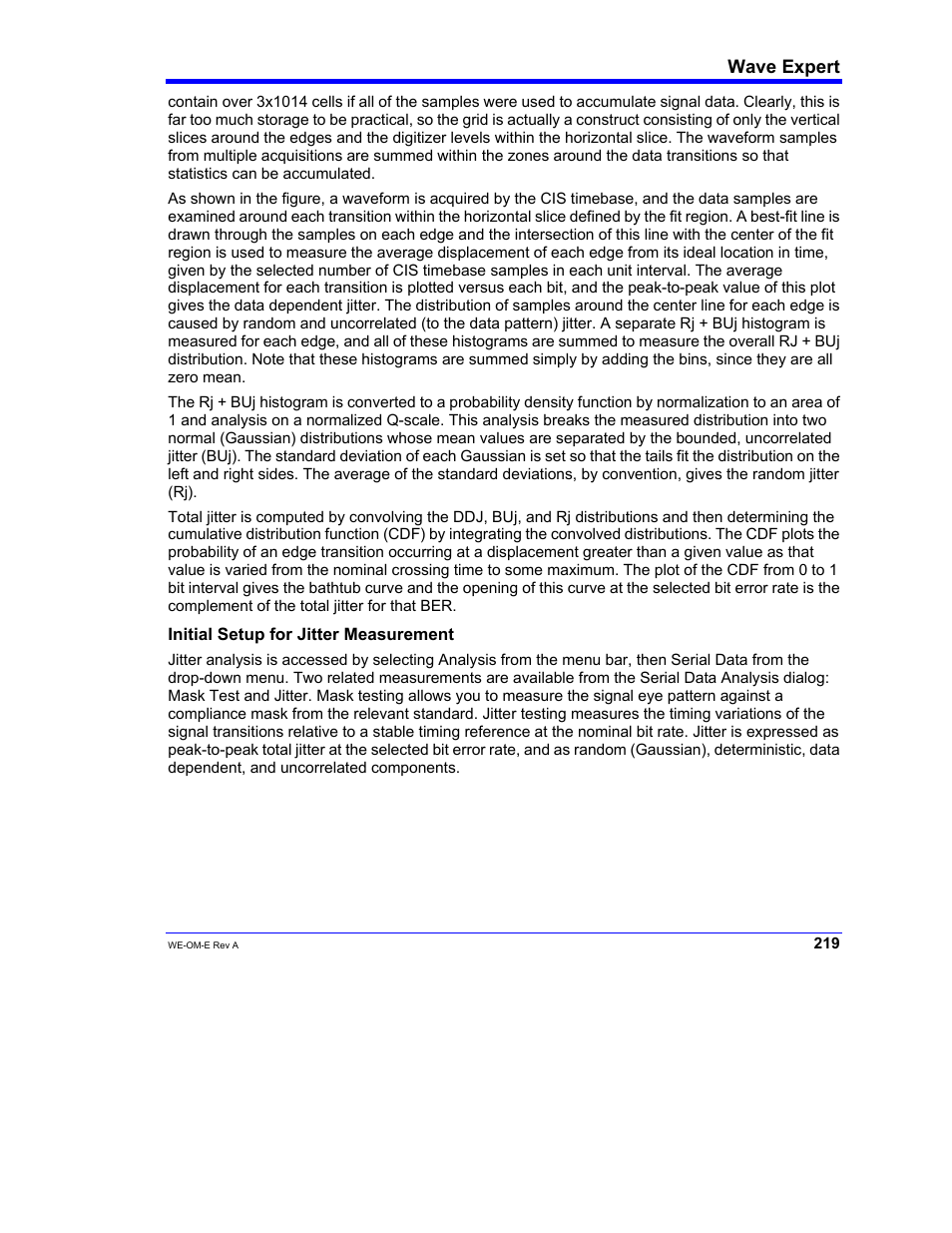 Teledyne LeCroy WaveExpert 100H Operators Manual User Manual | Page 221 / 348