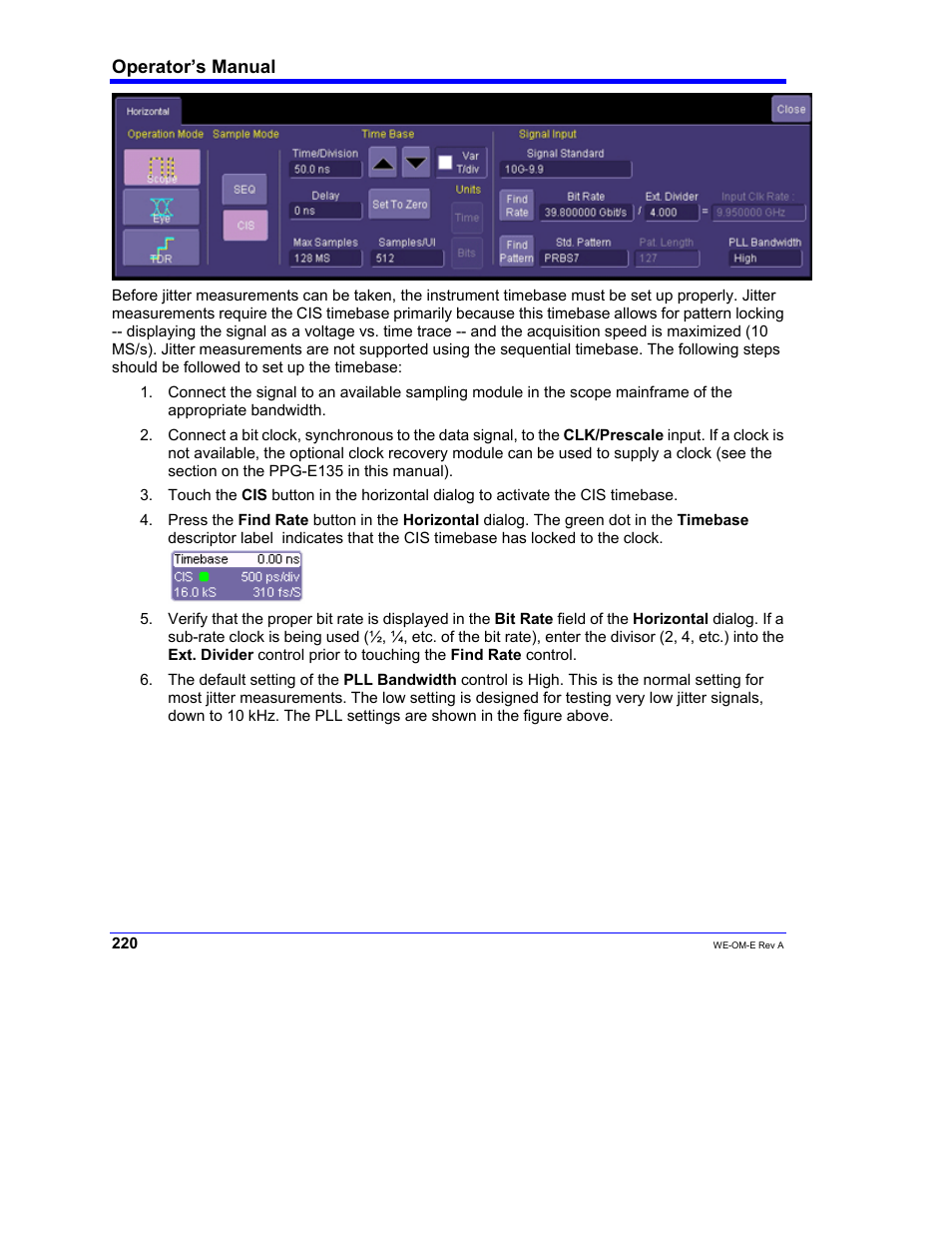 Teledyne LeCroy WaveExpert 100H Operators Manual User Manual | Page 222 / 348
