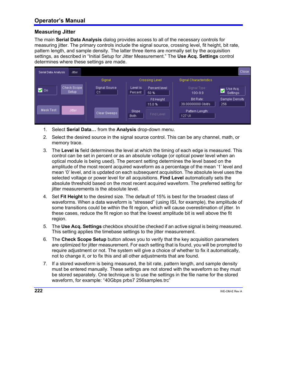 Teledyne LeCroy WaveExpert 100H Operators Manual User Manual | Page 224 / 348