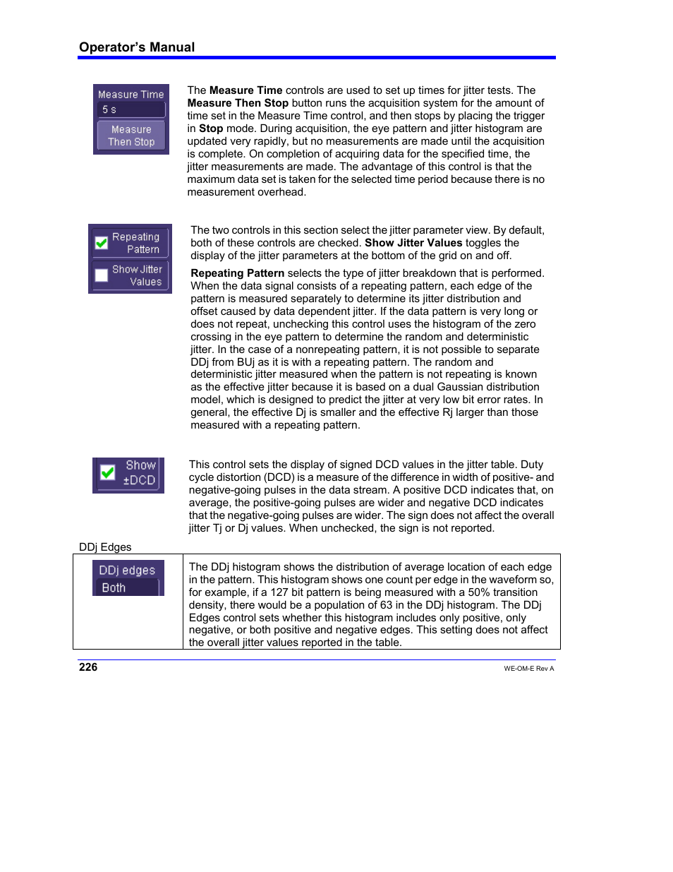Operator’s manual | Teledyne LeCroy WaveExpert 100H Operators Manual User Manual | Page 228 / 348