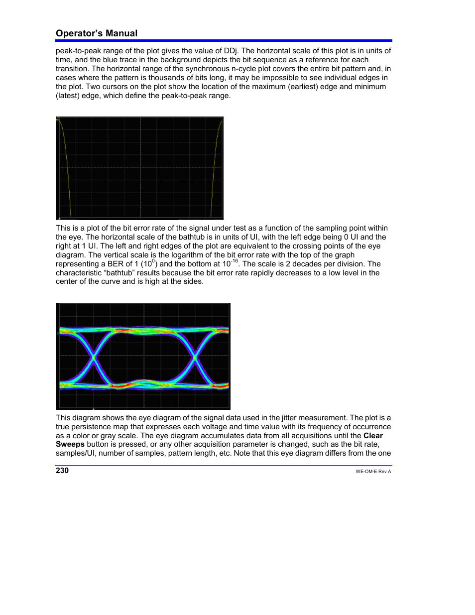Operator’s manual | Teledyne LeCroy WaveExpert 100H Operators Manual User Manual | Page 232 / 348