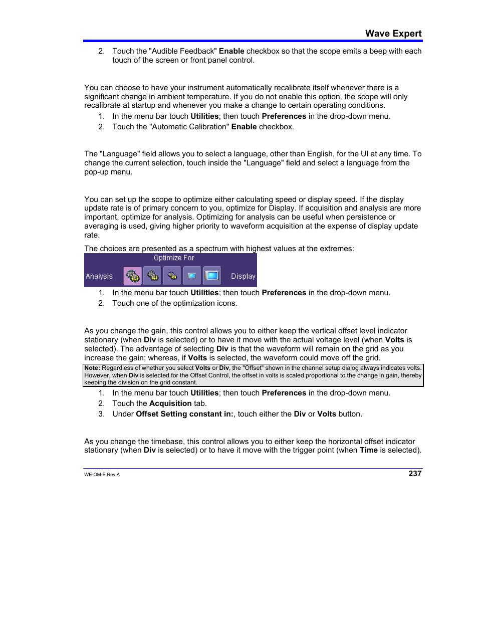 Teledyne LeCroy WaveExpert 100H Operators Manual User Manual | Page 239 / 348