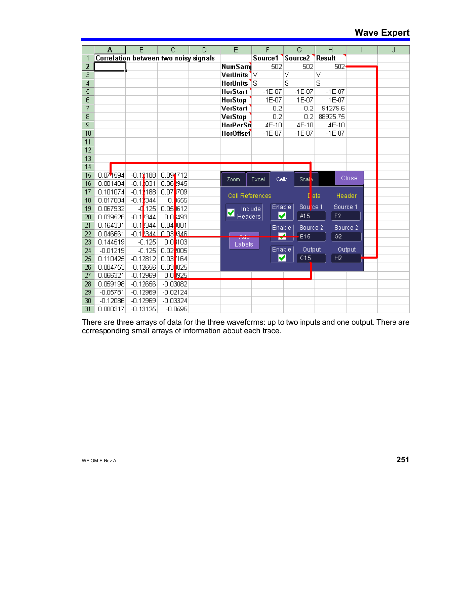 Wave expert | Teledyne LeCroy WaveExpert 100H Operators Manual User Manual | Page 253 / 348