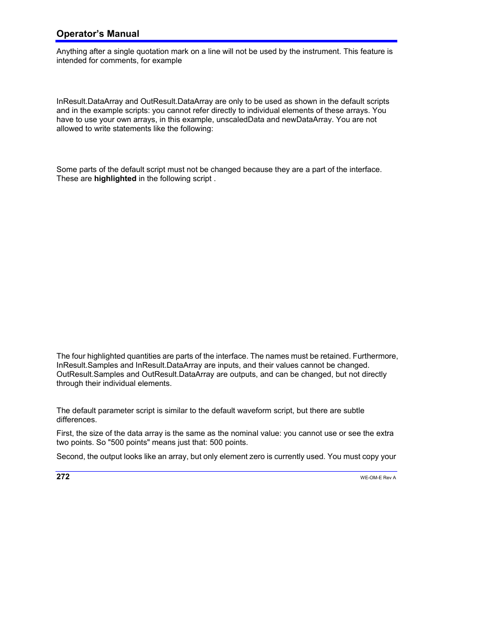 Teledyne LeCroy WaveExpert 100H Operators Manual User Manual | Page 274 / 348