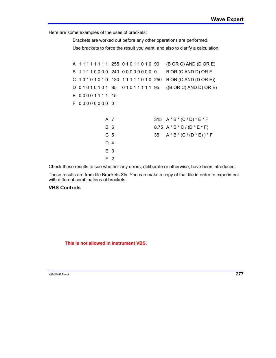 Teledyne LeCroy WaveExpert 100H Operators Manual User Manual | Page 279 / 348