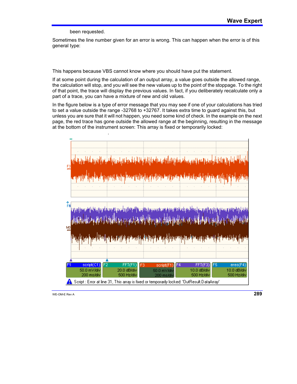 Teledyne LeCroy WaveExpert 100H Operators Manual User Manual | Page 291 / 348