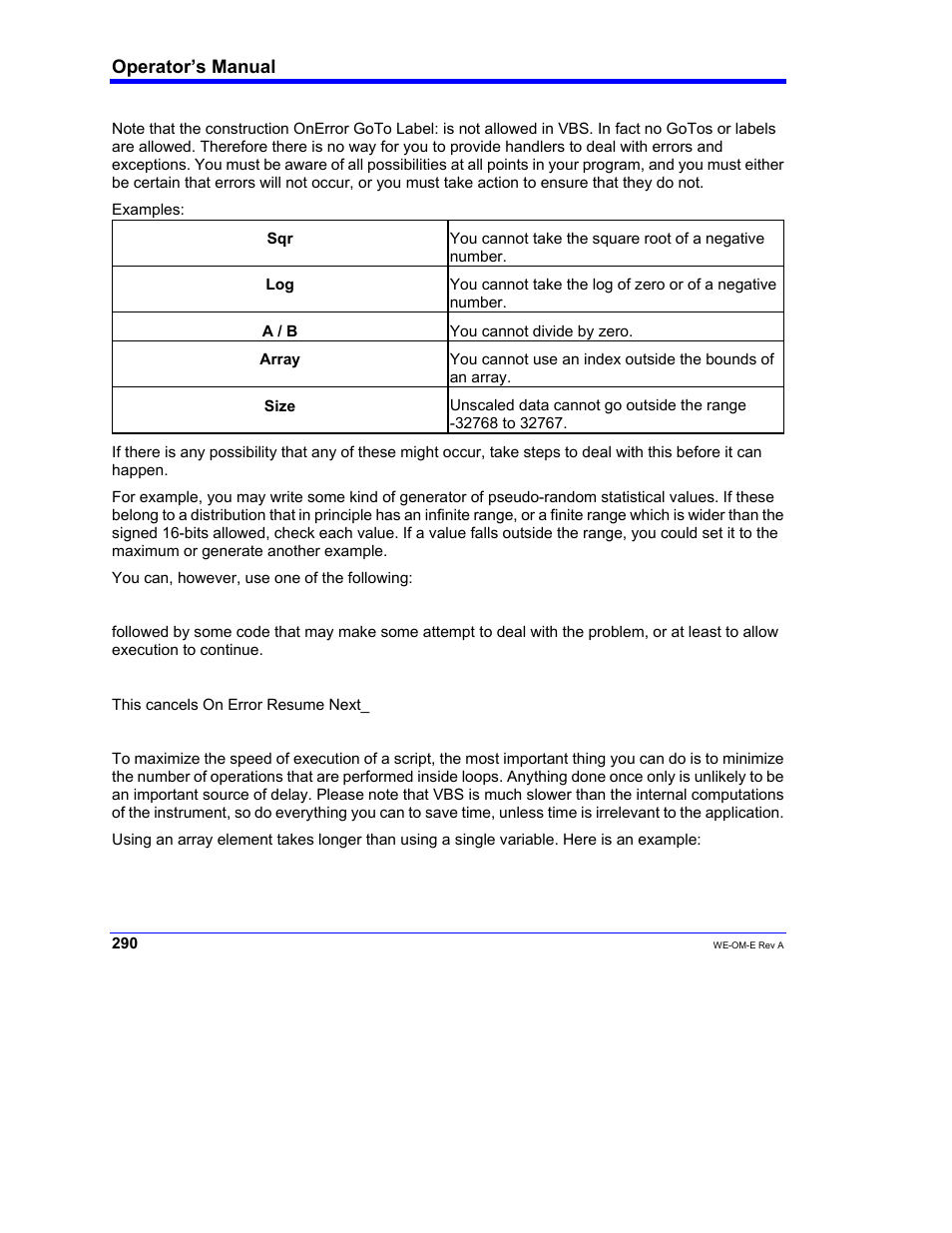 Teledyne LeCroy WaveExpert 100H Operators Manual User Manual | Page 292 / 348
