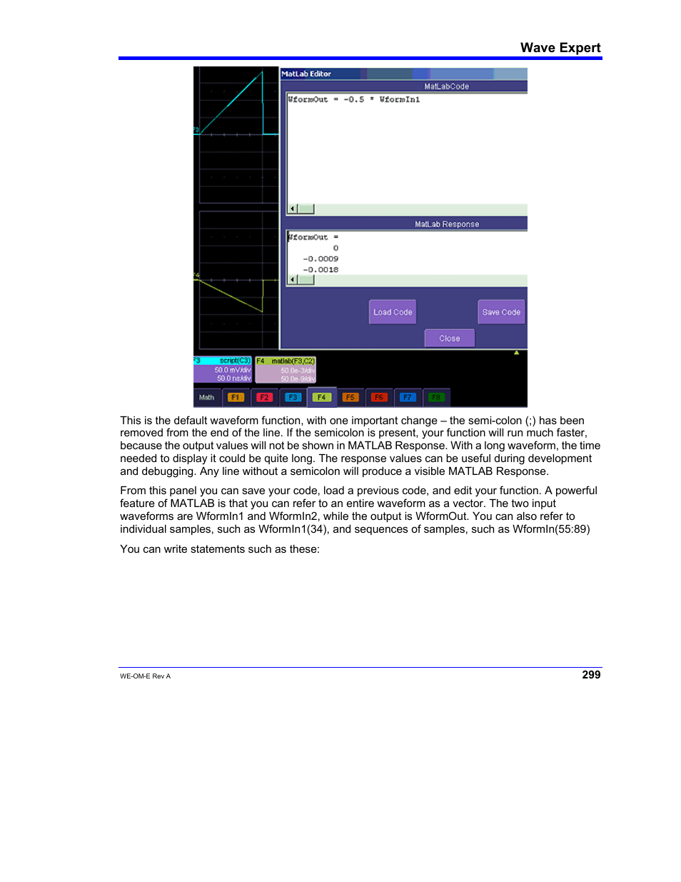Teledyne LeCroy WaveExpert 100H Operators Manual User Manual | Page 301 / 348