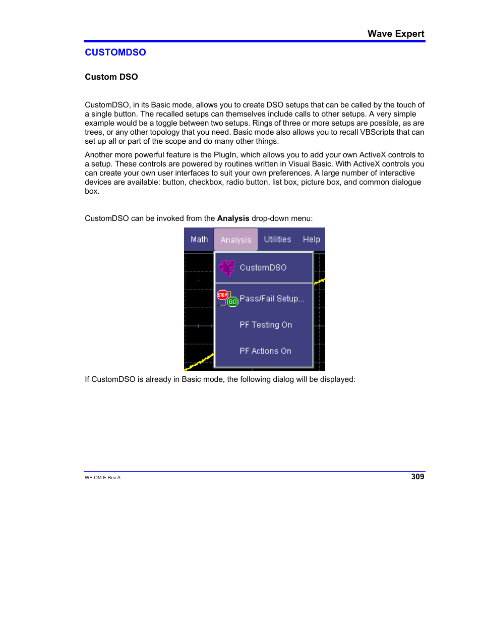 Teledyne LeCroy WaveExpert 100H Operators Manual User Manual | Page 311 / 348