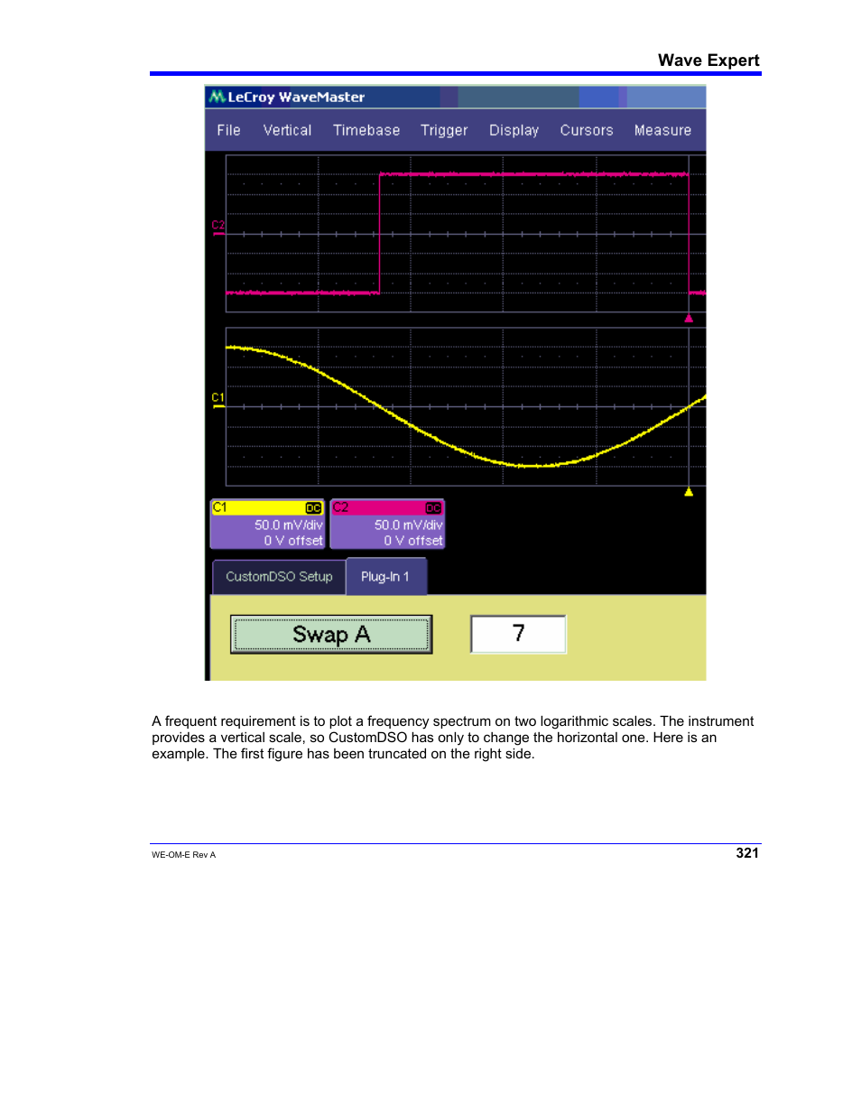 Teledyne LeCroy WaveExpert 100H Operators Manual User Manual | Page 323 / 348