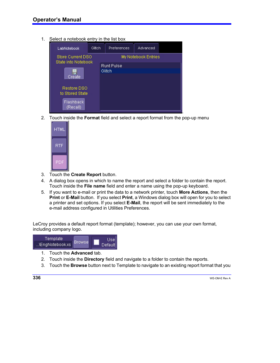 Teledyne LeCroy WaveExpert 100H Operators Manual User Manual | Page 338 / 348