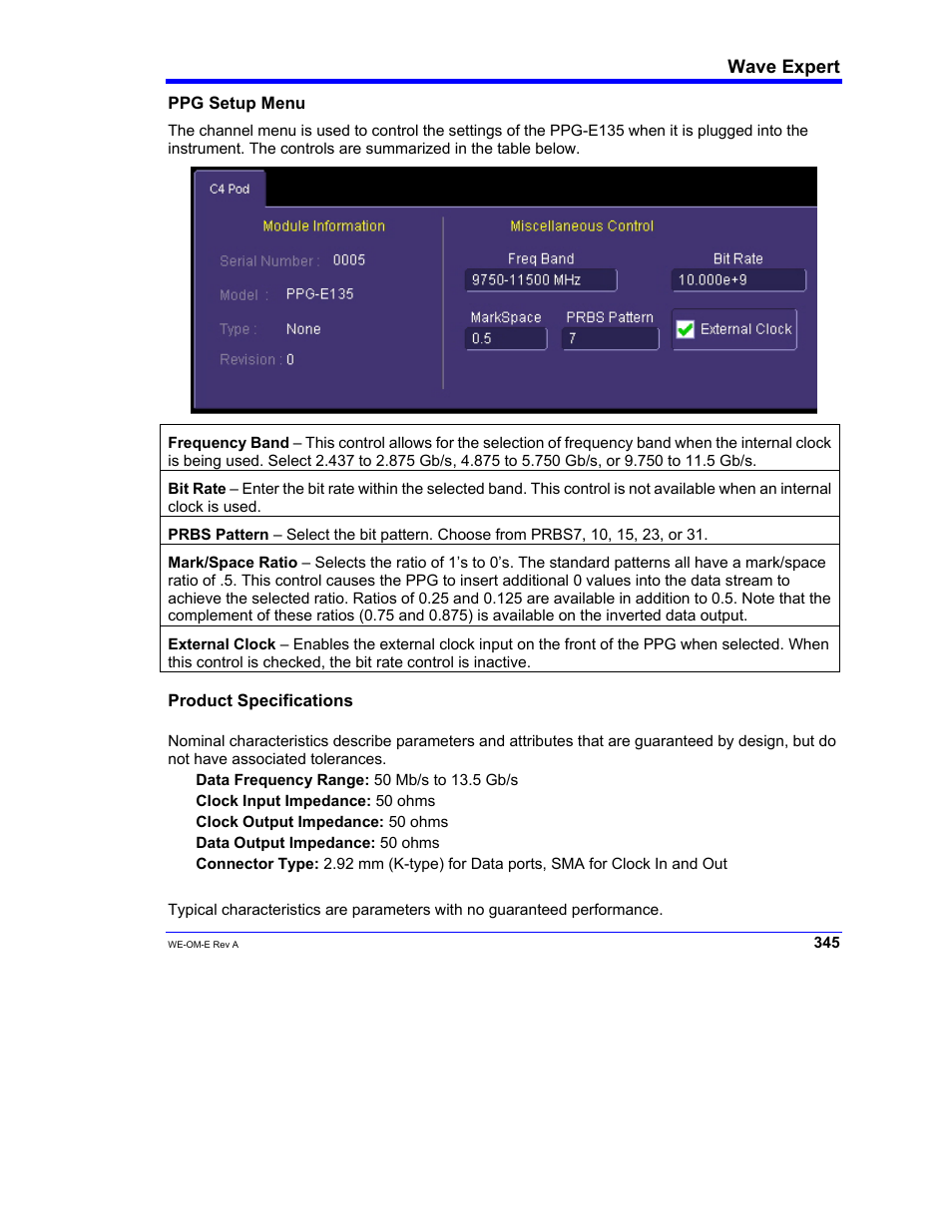 Teledyne LeCroy WaveExpert 100H Operators Manual User Manual | Page 347 / 348