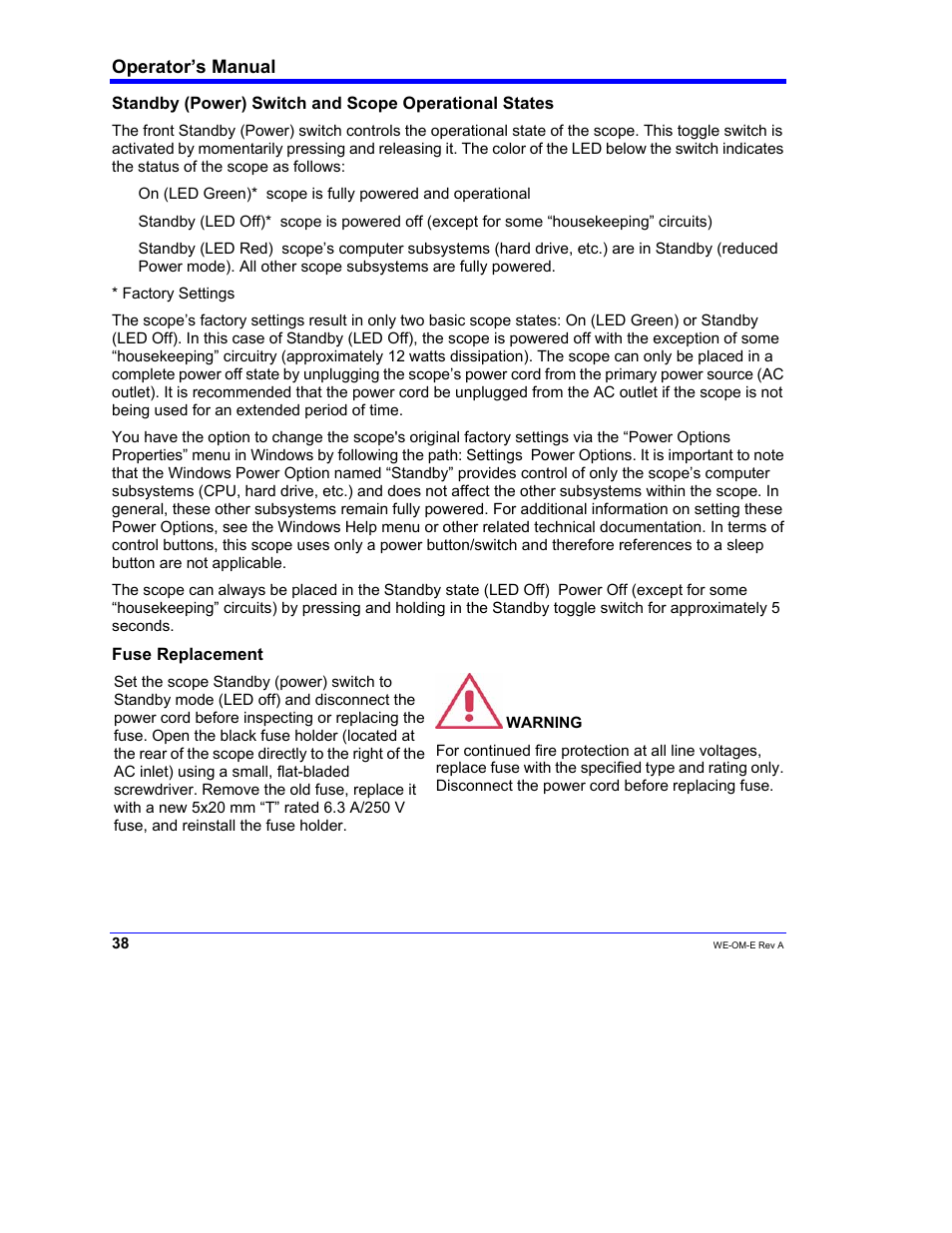 Teledyne LeCroy WaveExpert 100H Operators Manual User Manual | Page 40 / 348