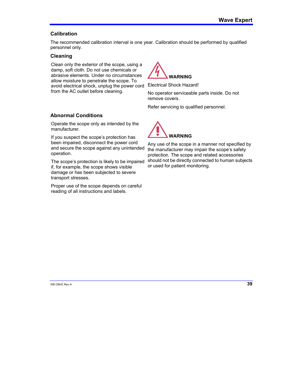 Teledyne LeCroy WaveExpert 100H Operators Manual User Manual | Page 41 / 348
