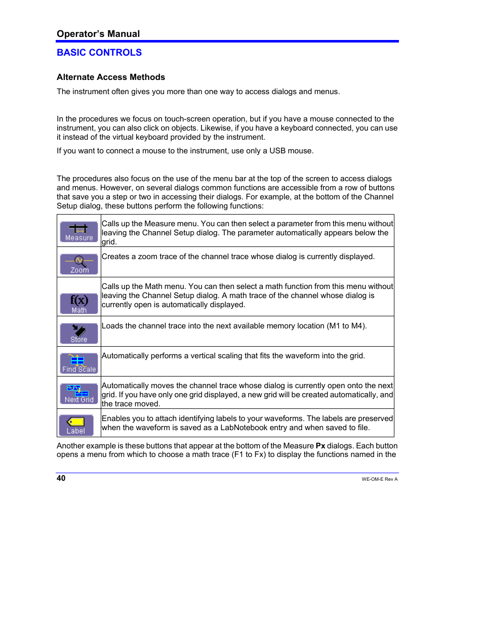 Teledyne LeCroy WaveExpert 100H Operators Manual User Manual | Page 42 / 348